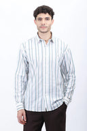 Everyday Striped Cotton Shirt Smart Casual Style