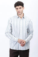 Everyday Striped Cotton Shirt Smart Casual Style
