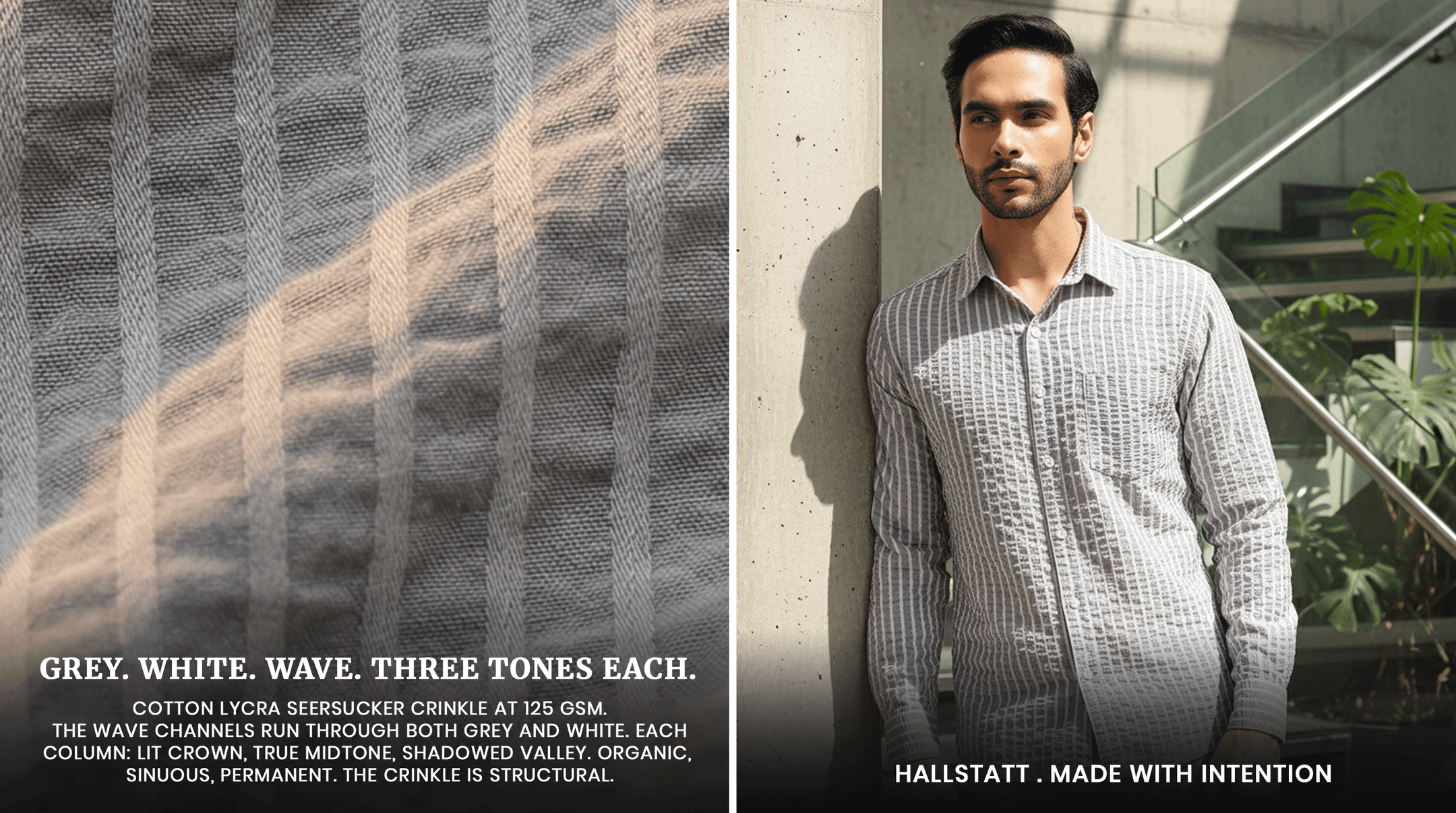 Men Vertical Stripe Shirt Casual Olive Green & Black Printed Button-Down